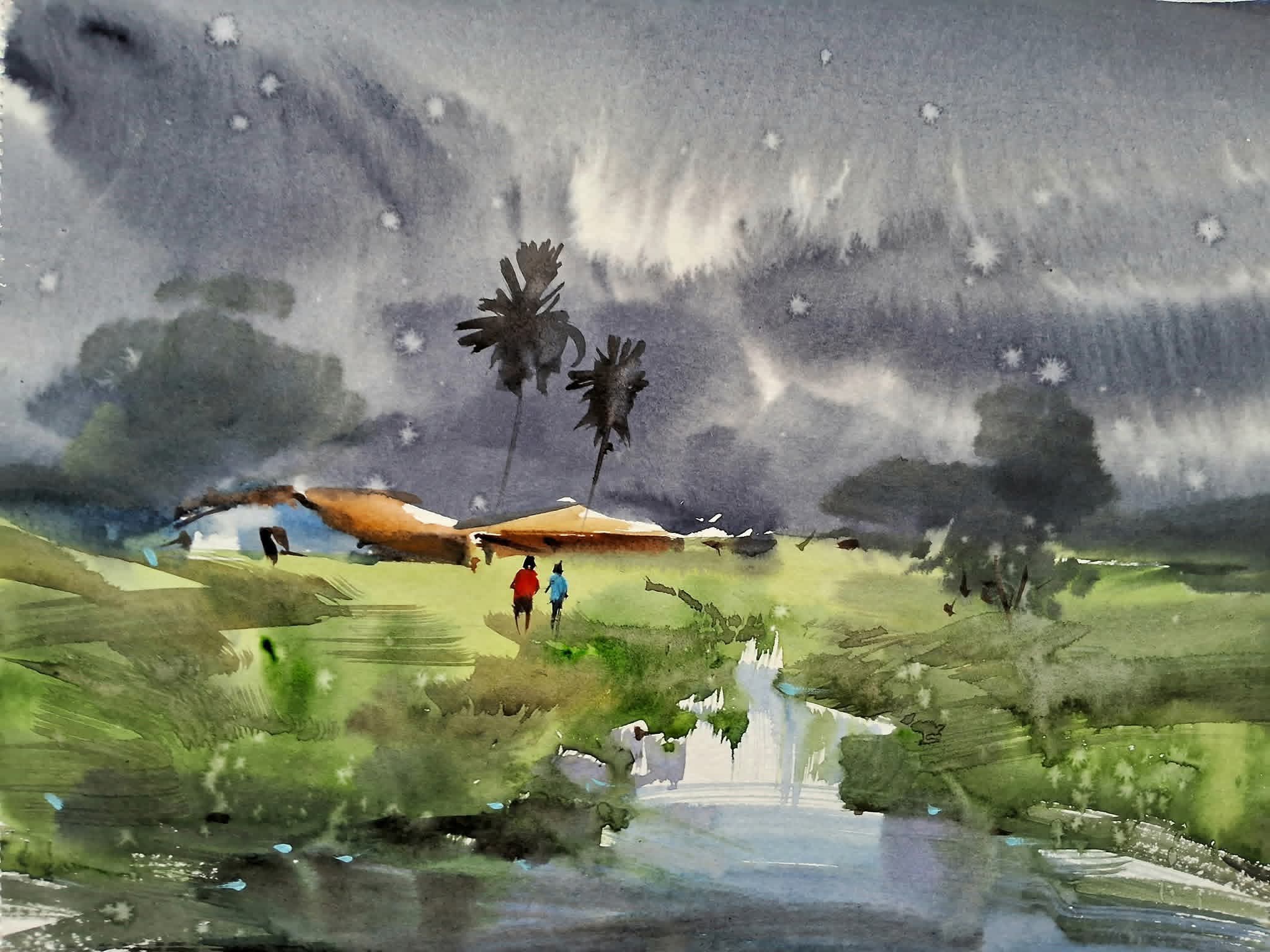मेघदूताच्या आषाढधारा